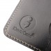 iPhone SE 5 5s - Top Quality Imported Argentina Genuine Leather Flip Wallet Protective Phone Cover Case - Black